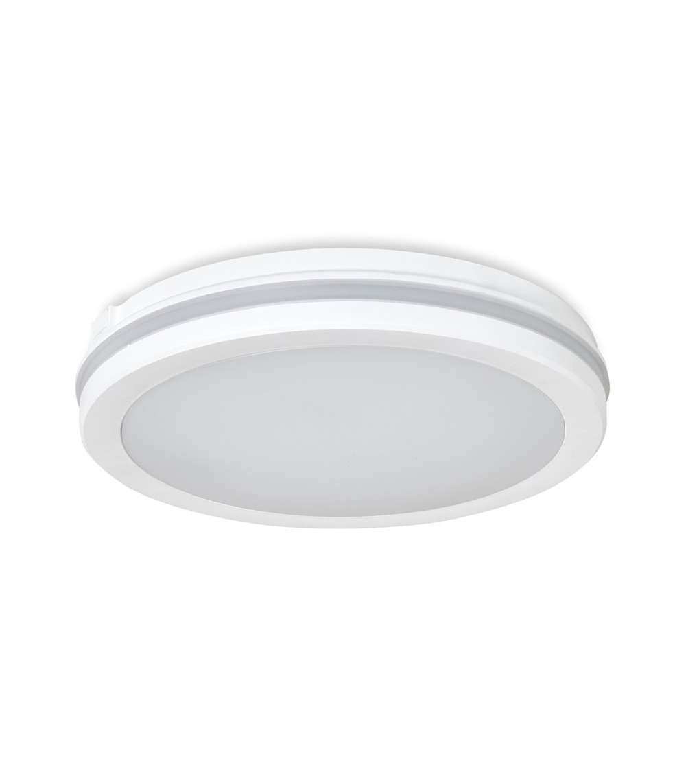 PLAFON PARMA 30W BLANCO CCT SWITCH IP65 300Ø